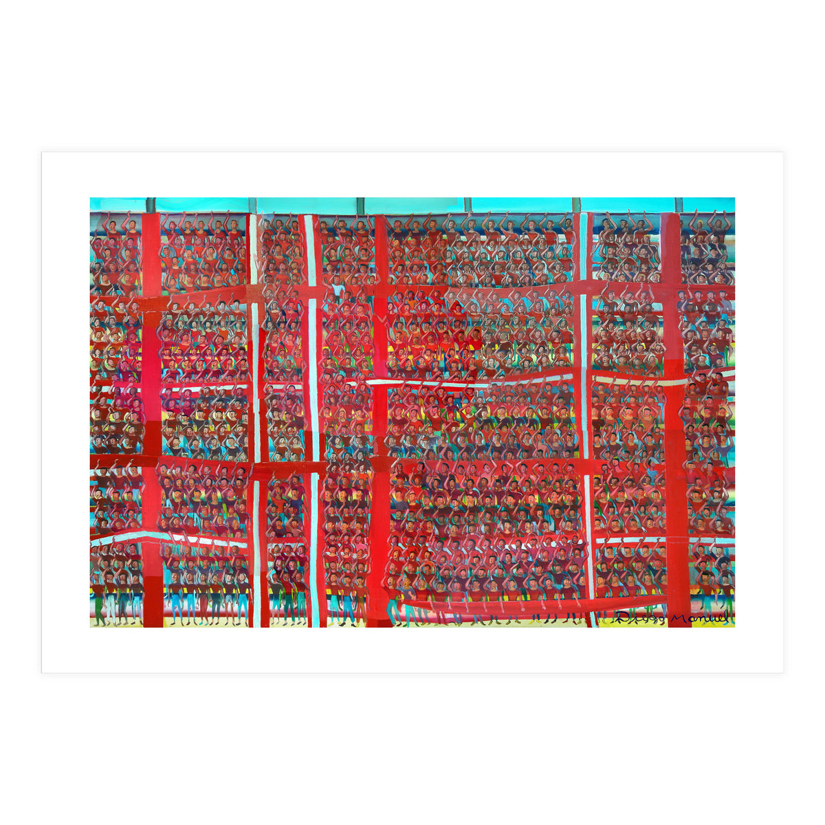 Gran Hinchada Roja (Print Only)