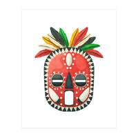 Tribal Mask 2 (Print Only)