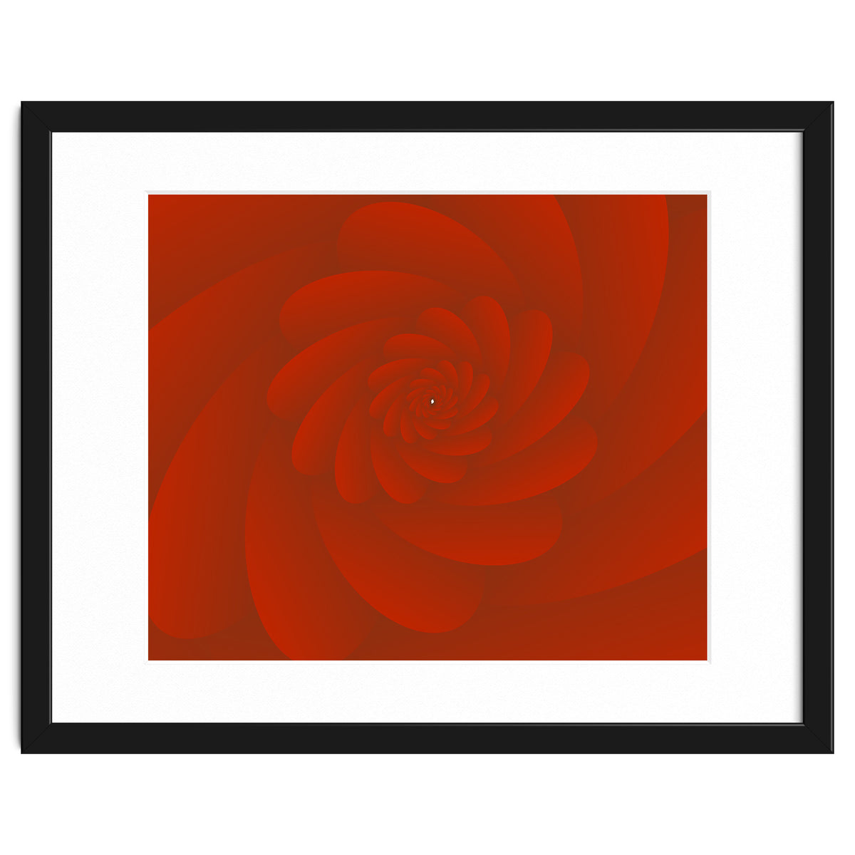 3 D Image Abstract Rose Flower ART