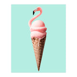 Flamingo Cone (Print Only) thumbnail