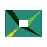 Geometric Shapes No. 27 - green, yellow & lime (Print Only) thumbnail