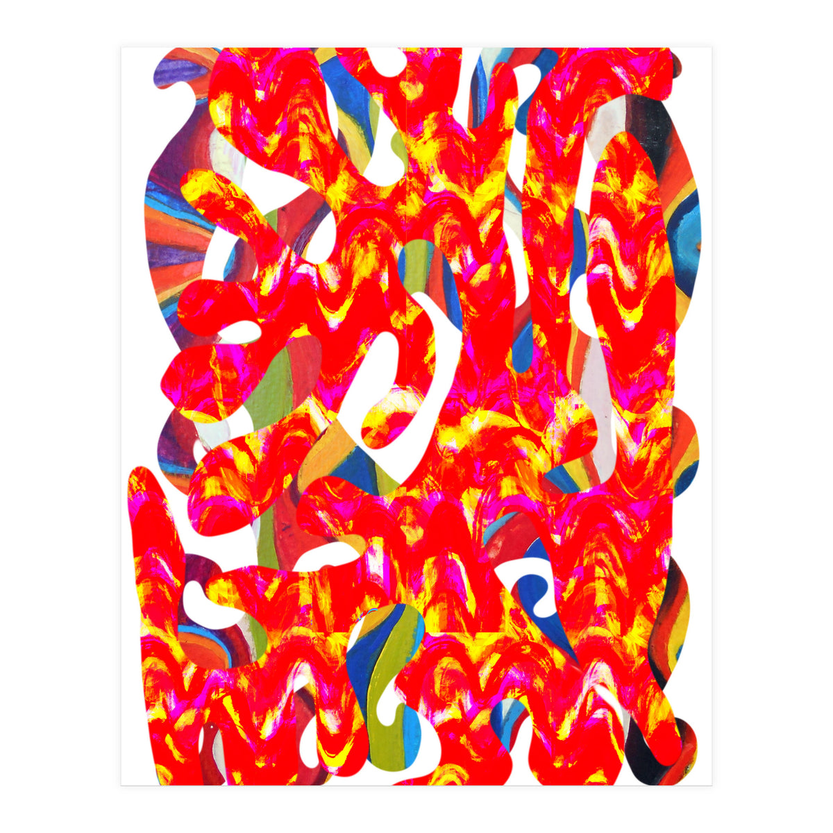 Pop Abstract Asimetrico 26 Copia (Print Only)