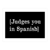 Judges You In Spanish (Print Only) thumbnail