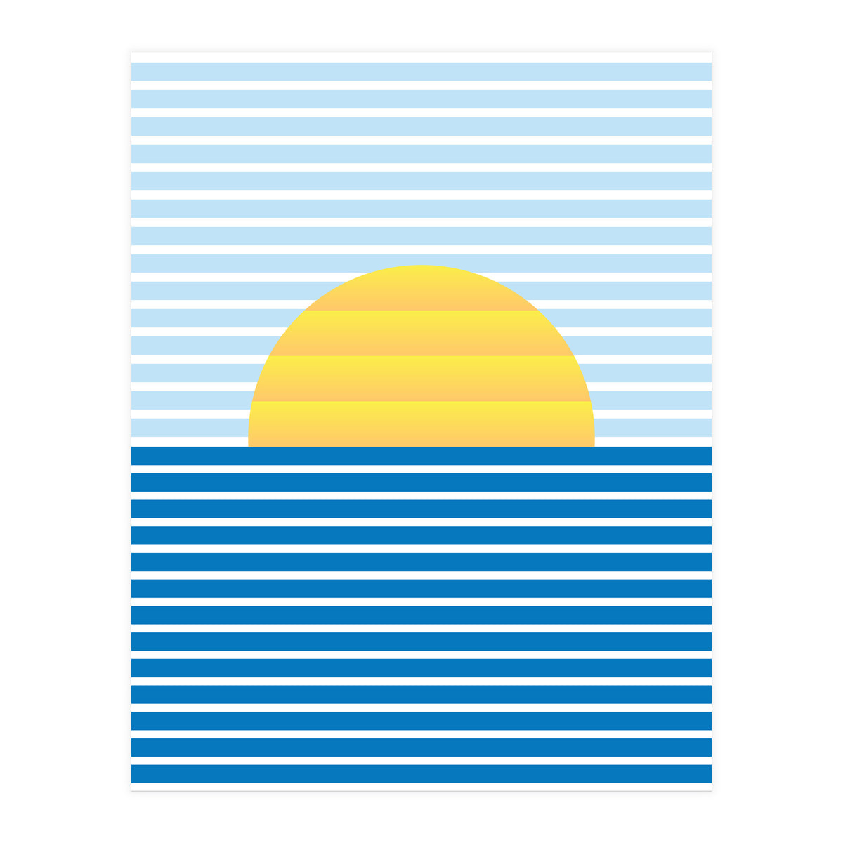 Minimalist landscape I (Print Only)