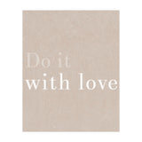 Do It With Love, Beige (Print Only) thumbnail