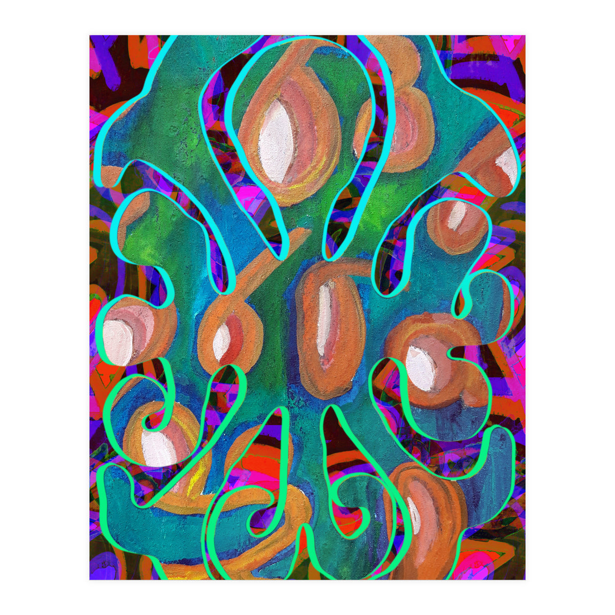 Pop Abstract 2023 Tapiz 54 (Print Only)