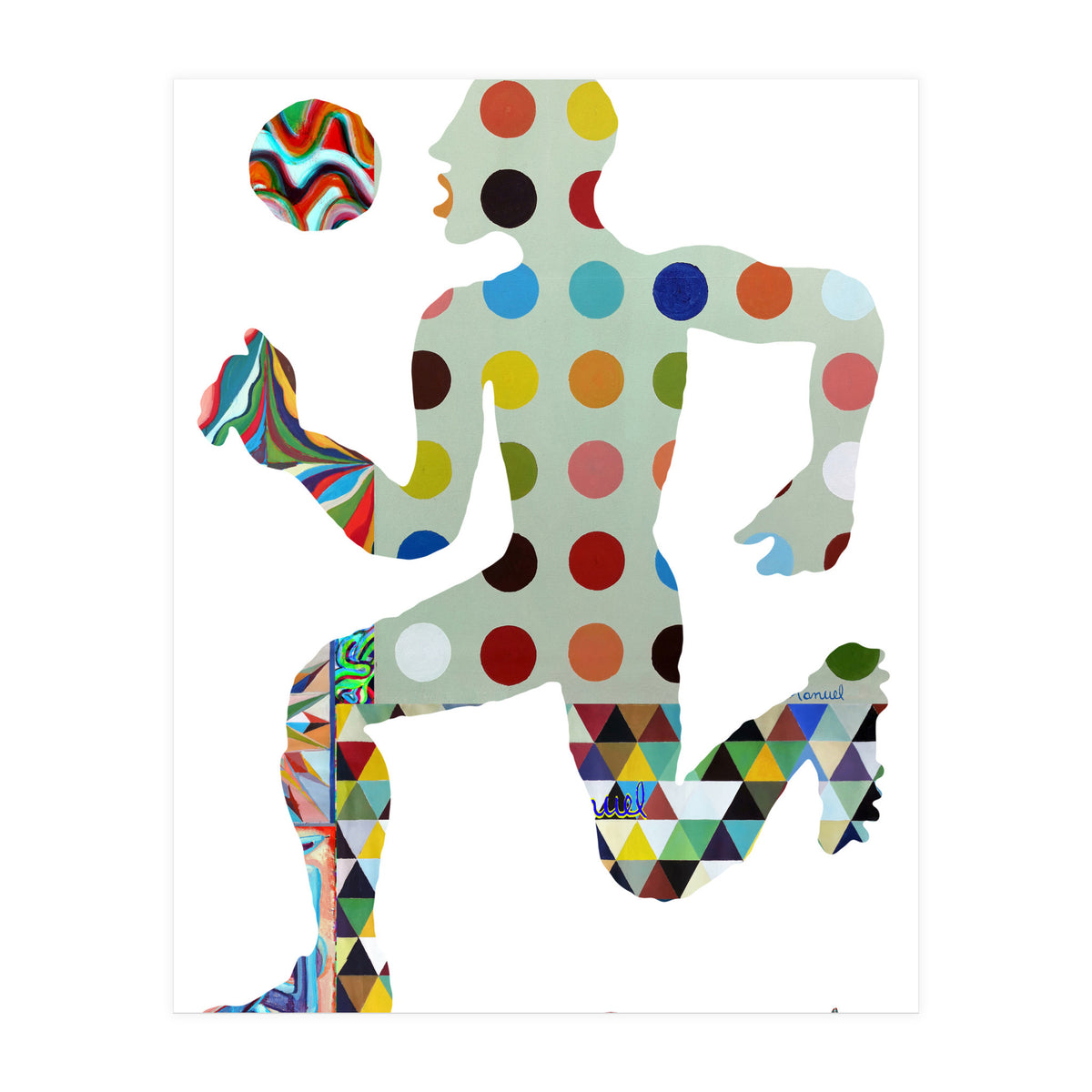 Jugador Nuevo 1 16  (Print Only)