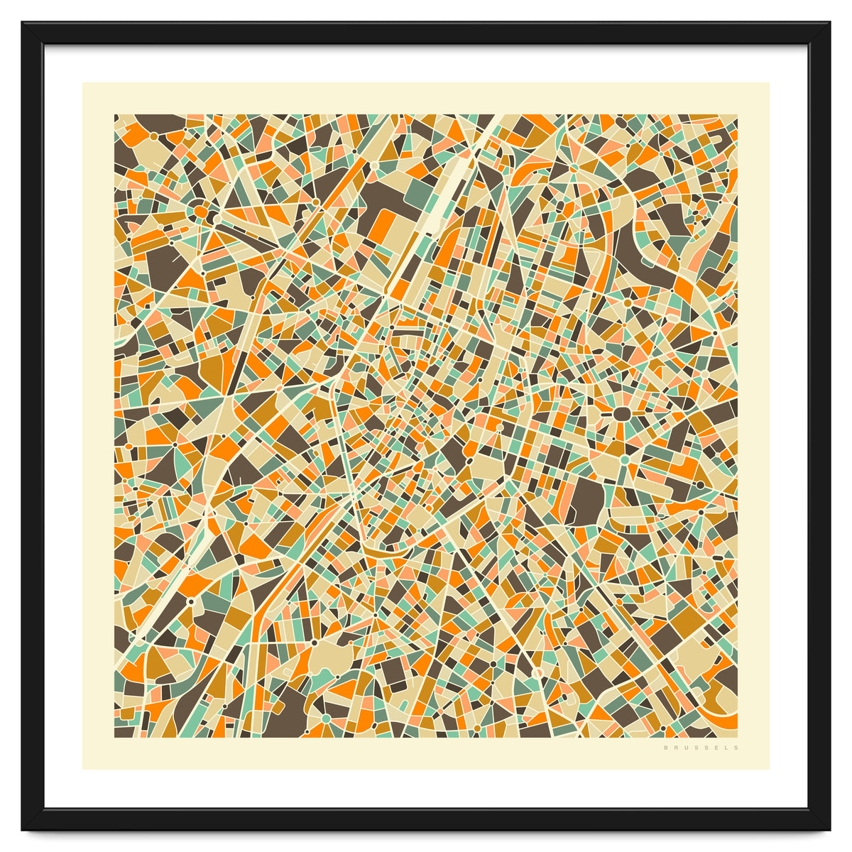 BRUSSELS MAP