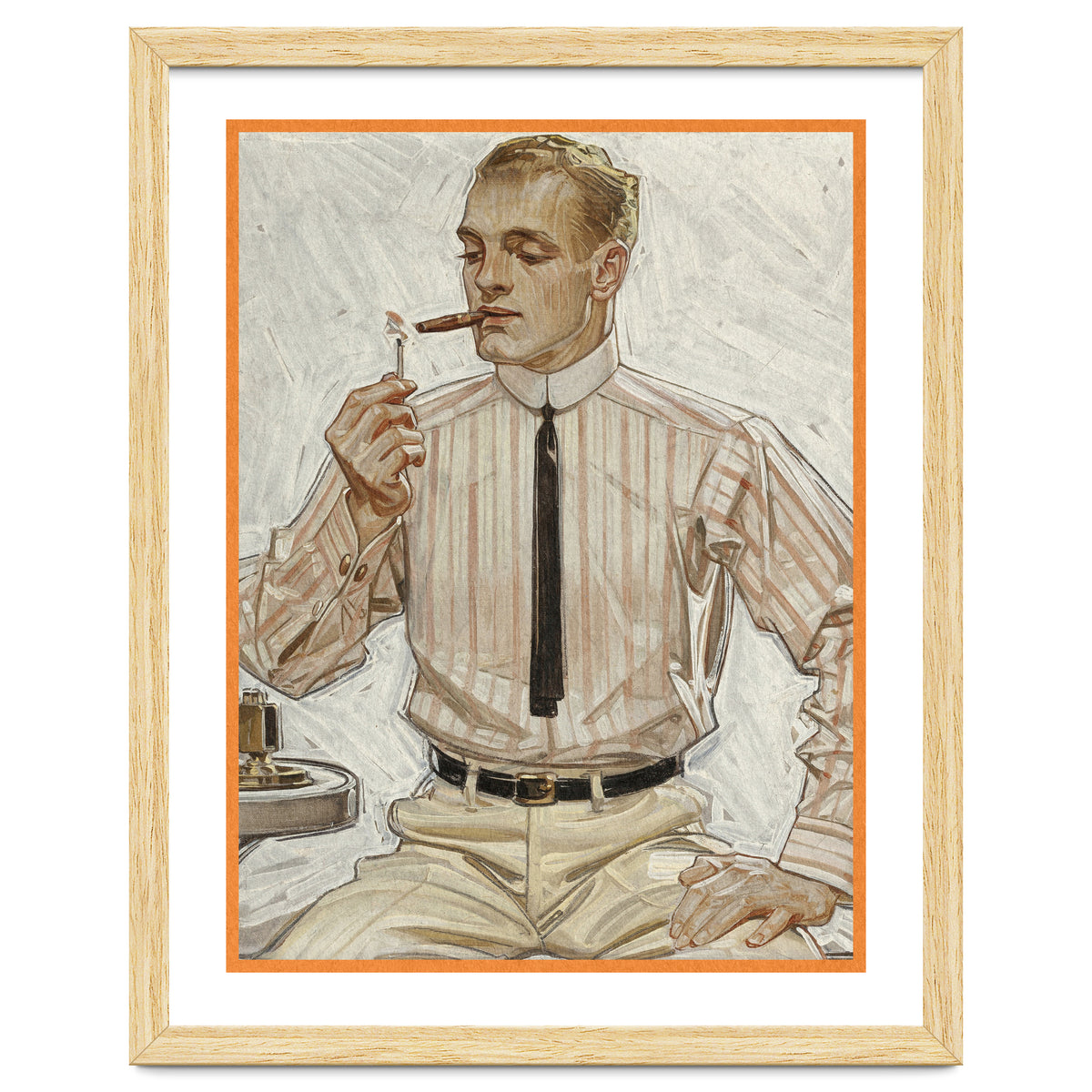 Collier's (ft. Smoking a Cigarette) Advertisement