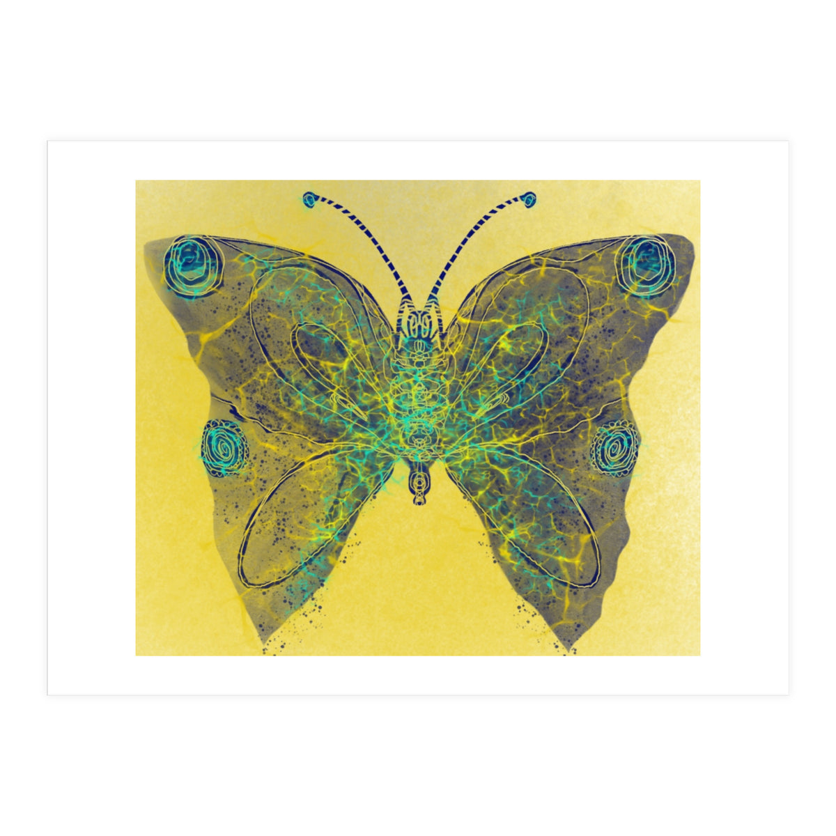 Neon Butterfly  (Print Only)