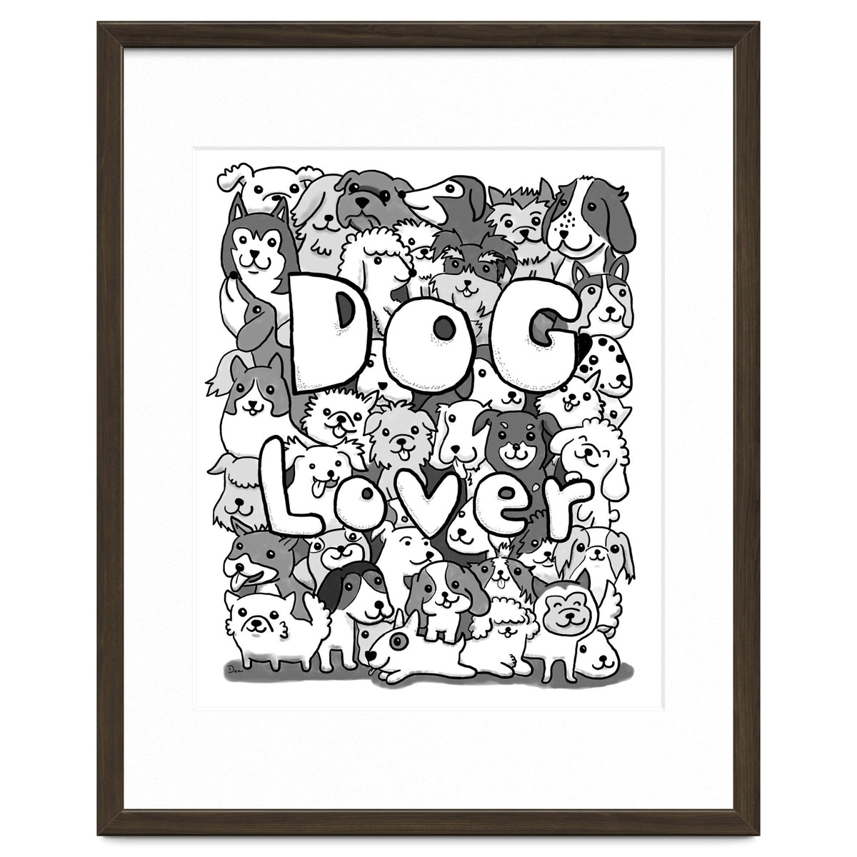 Doodle 72:  Dog Lover