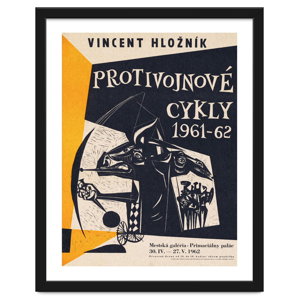 Vincent Hložník Anti War Exhibition