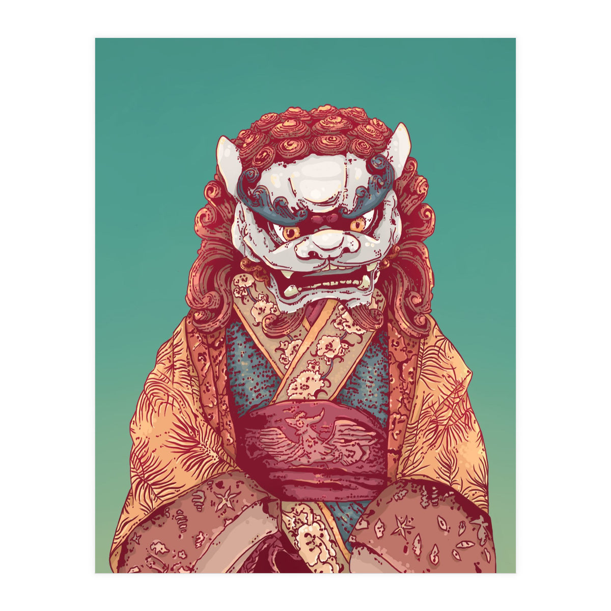 Imperial Guardian Lady (Print Only)