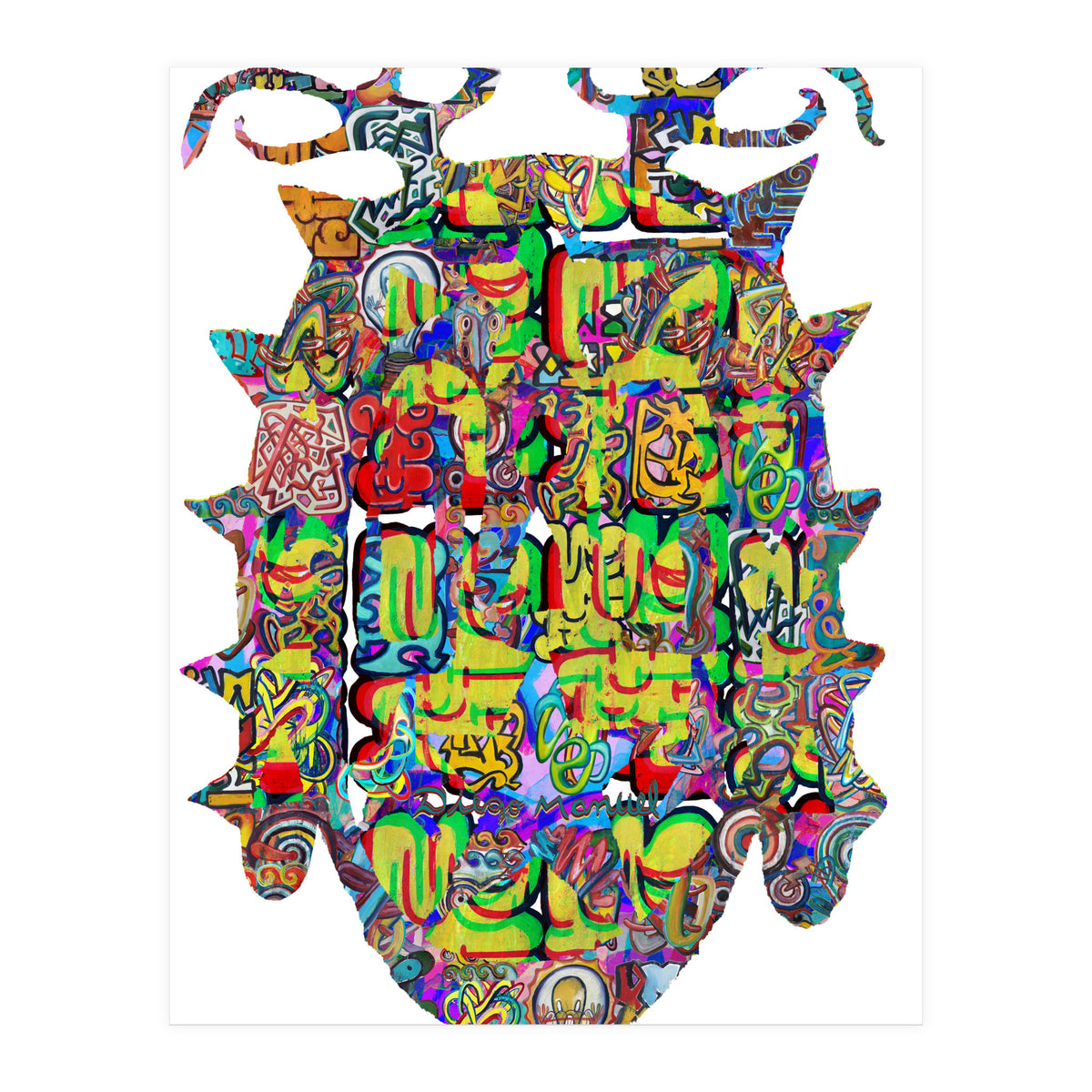 Graffiti Digital 1 (Print Only)