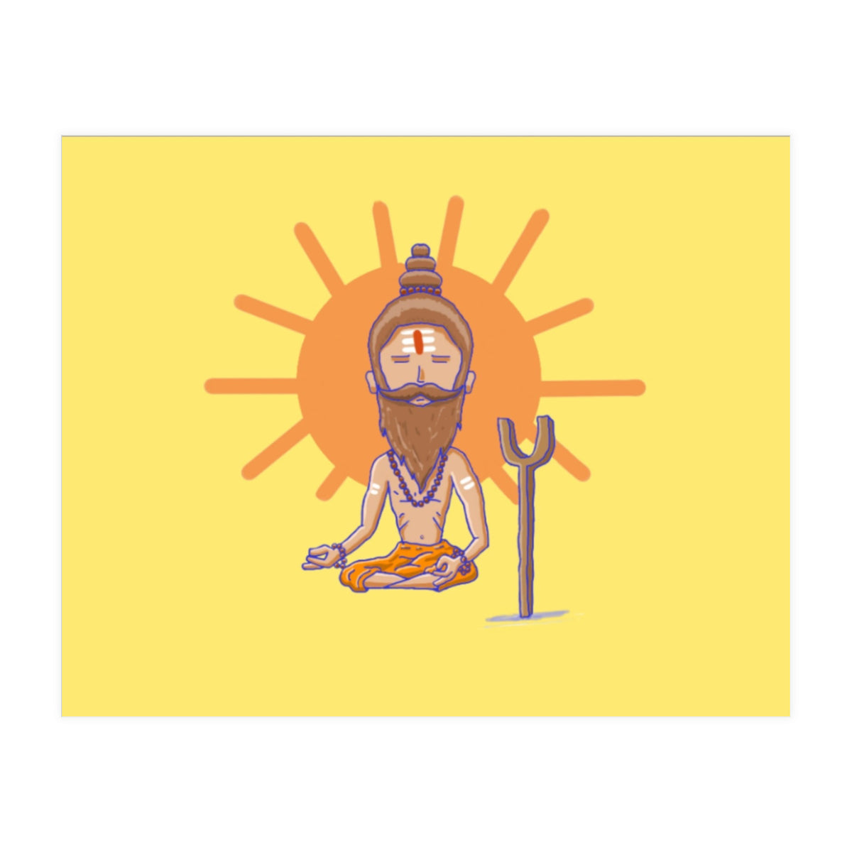 Flying-Sadhu (Print Only)