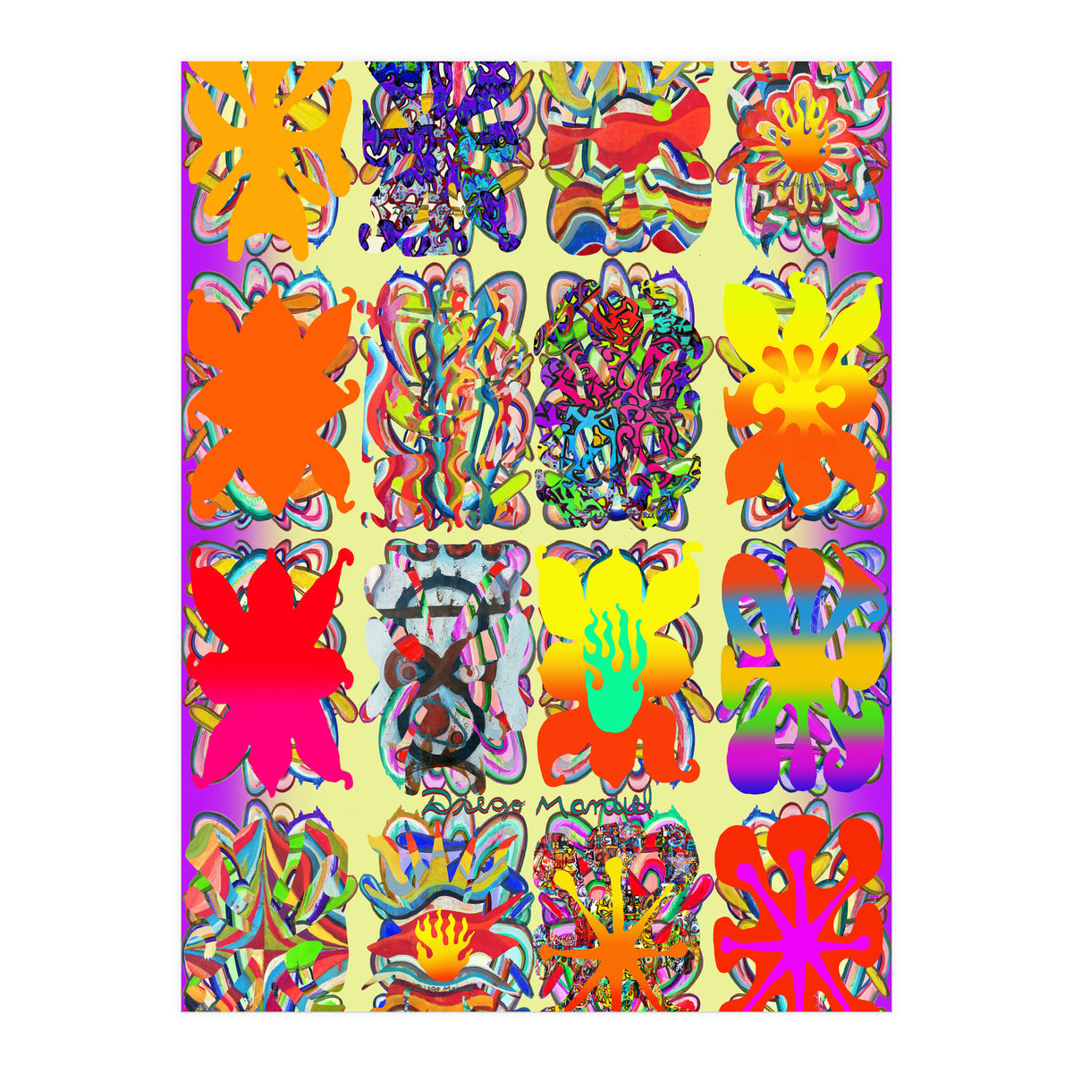 Pop Abstract 2023 Tapiz 59 (Print Only)