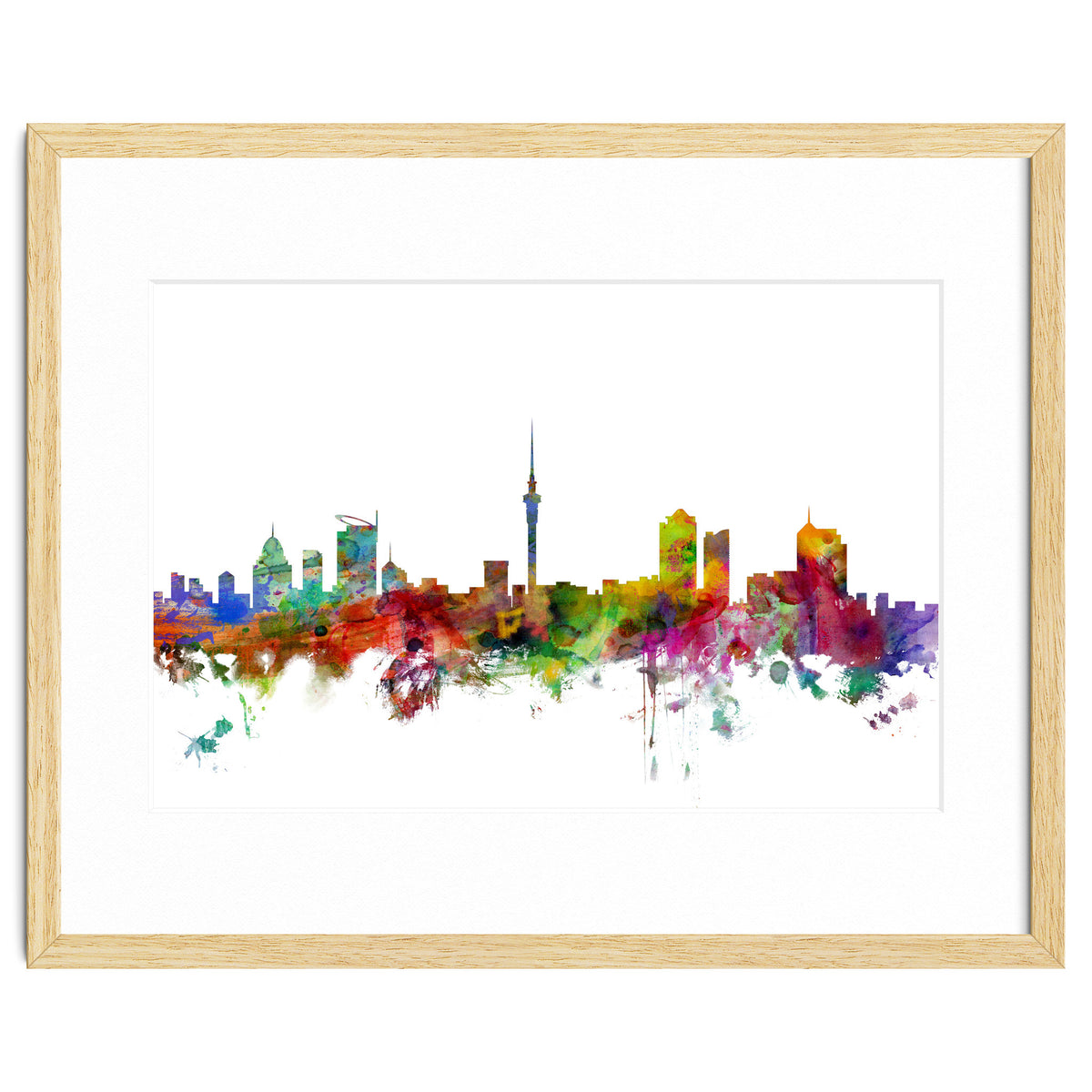 Auckland New Zealand Skyline