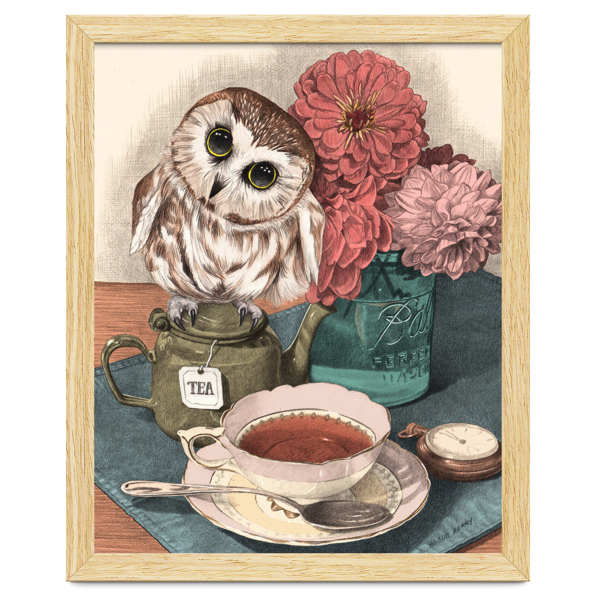 Sweet Little Tea Owl