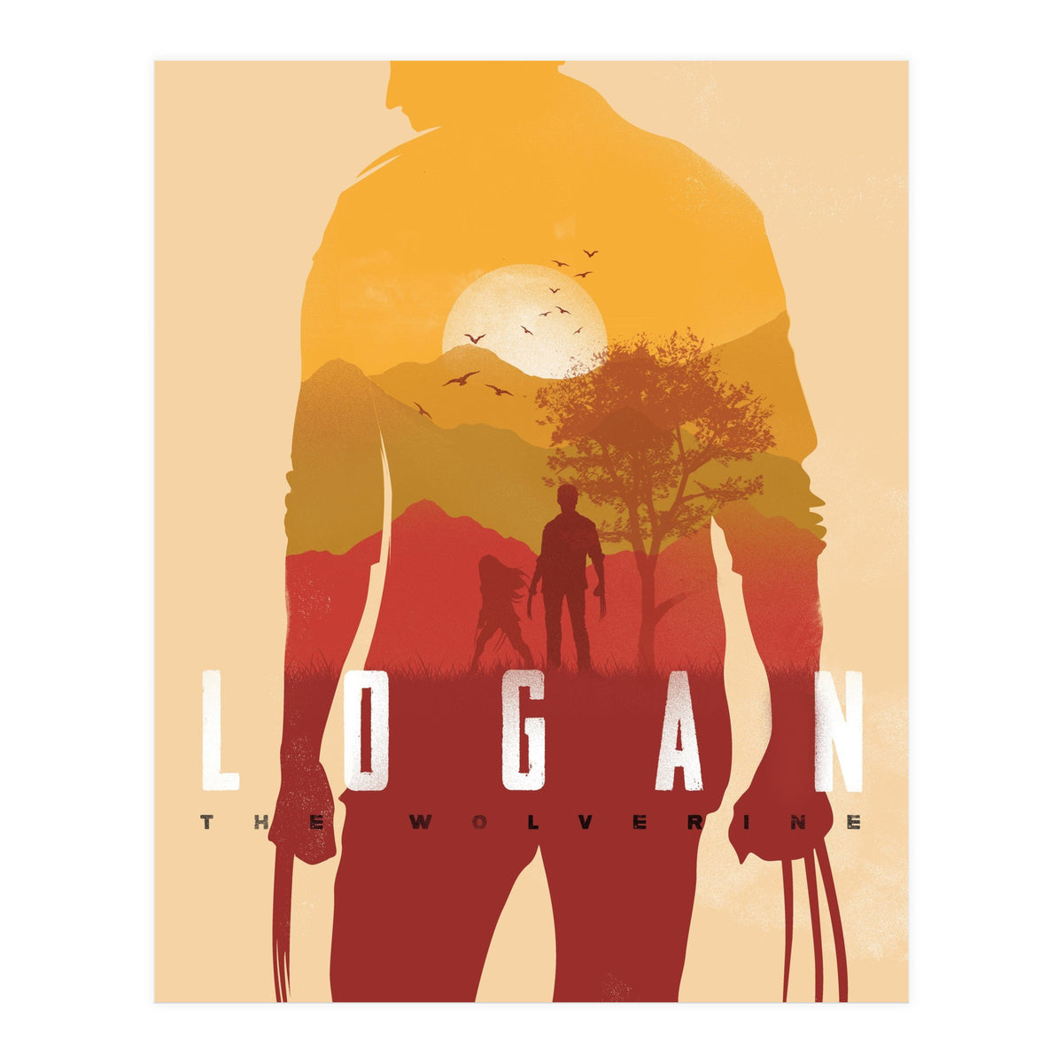 Logan movie poster (Print Only)
