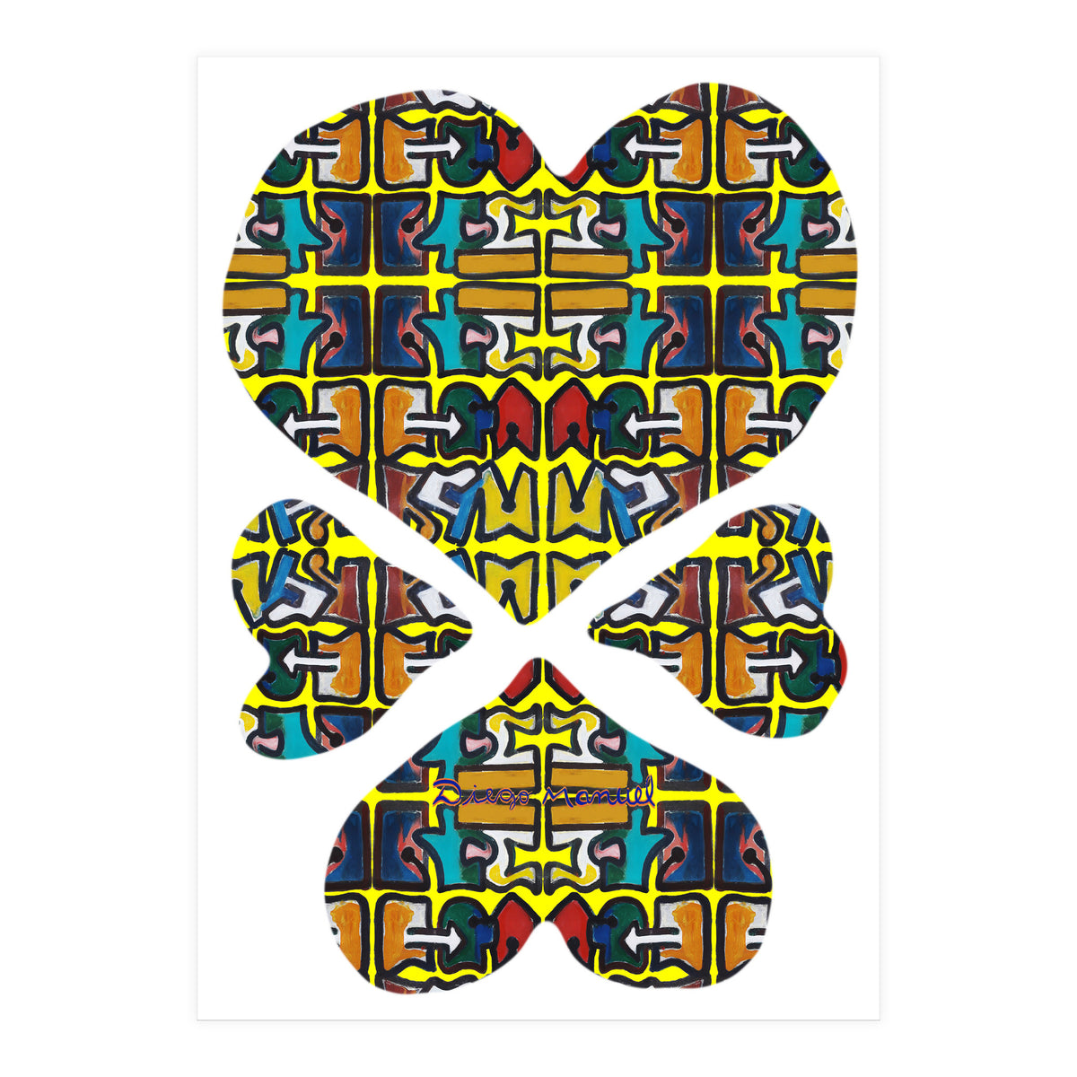 4 Corazones 9  (Print Only)