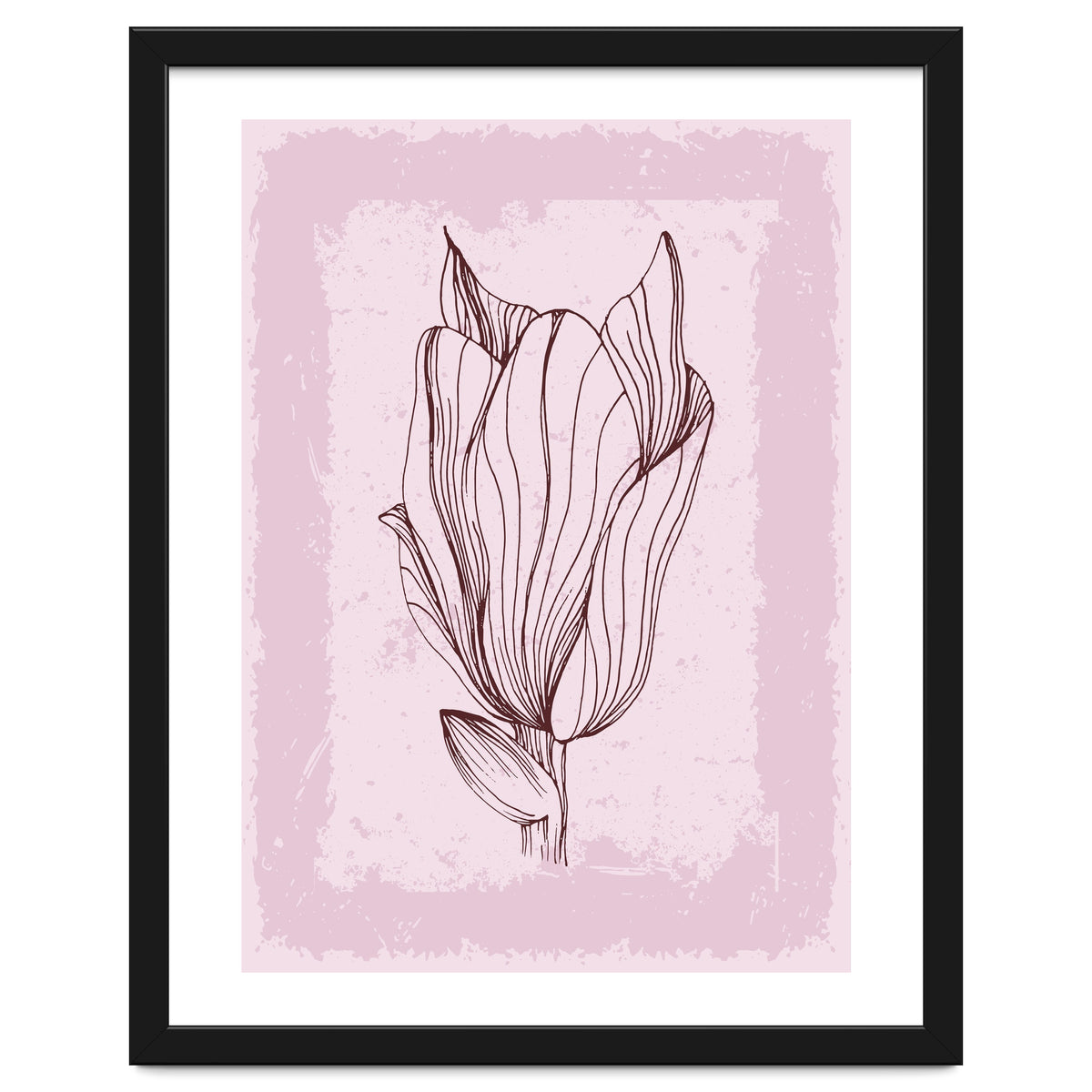 Magnolia Abstract Geometric Nordic