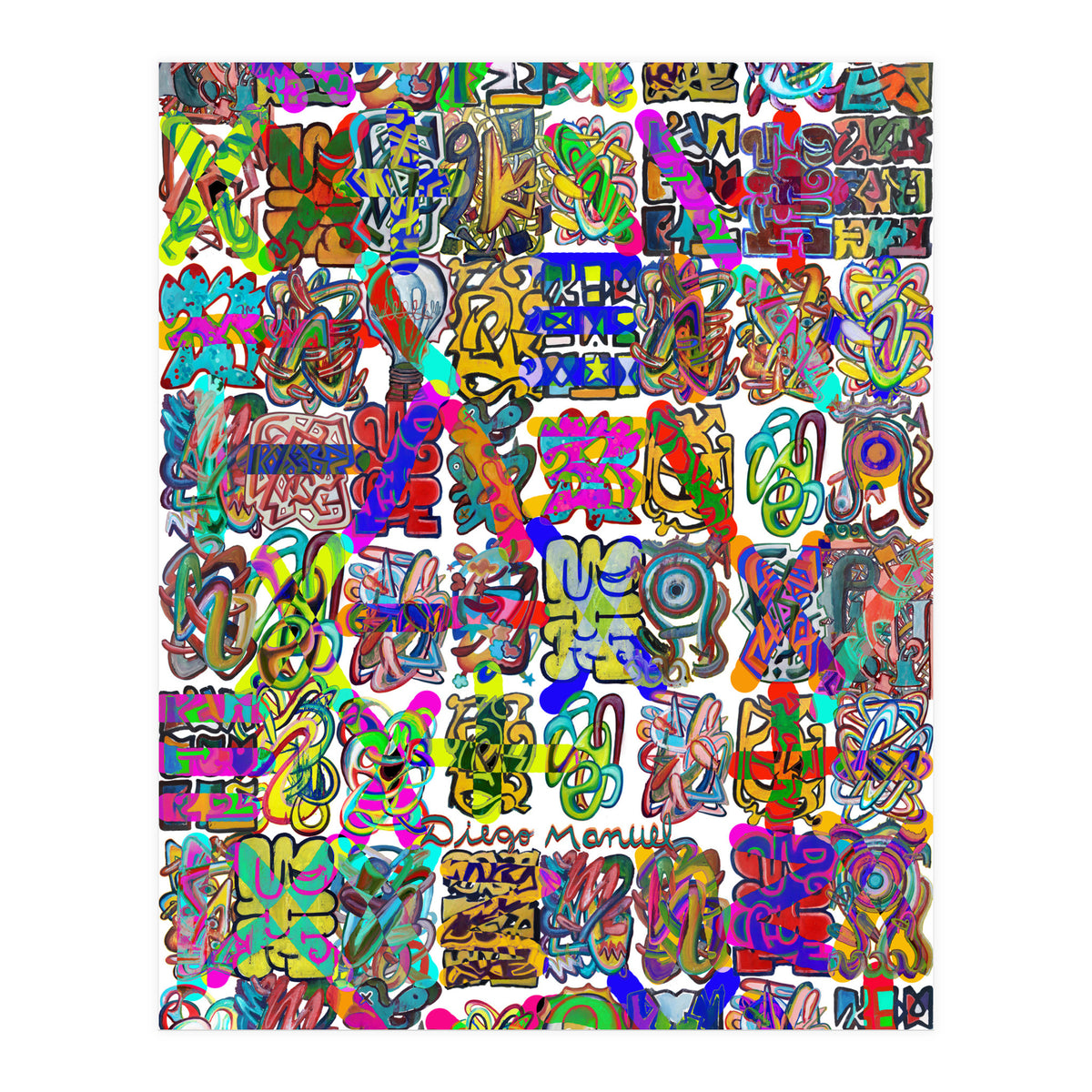 Graffitis B (Print Only)