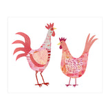 Hen And Cockerel (Print Only) thumbnail