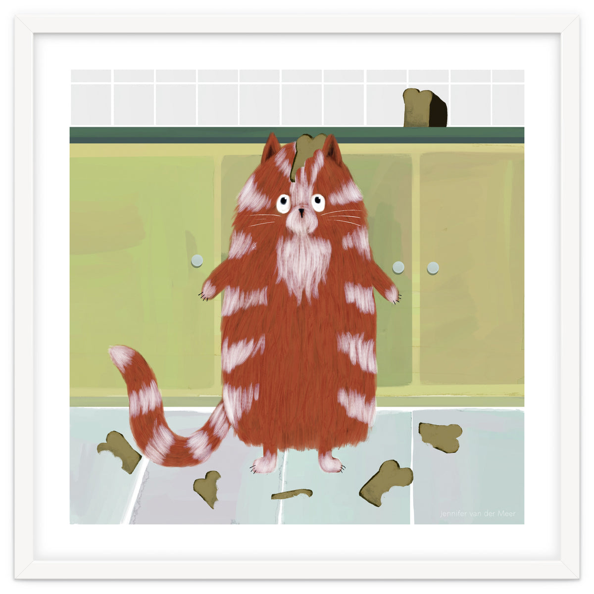 Cat 20: Me? No, I don't like bread!