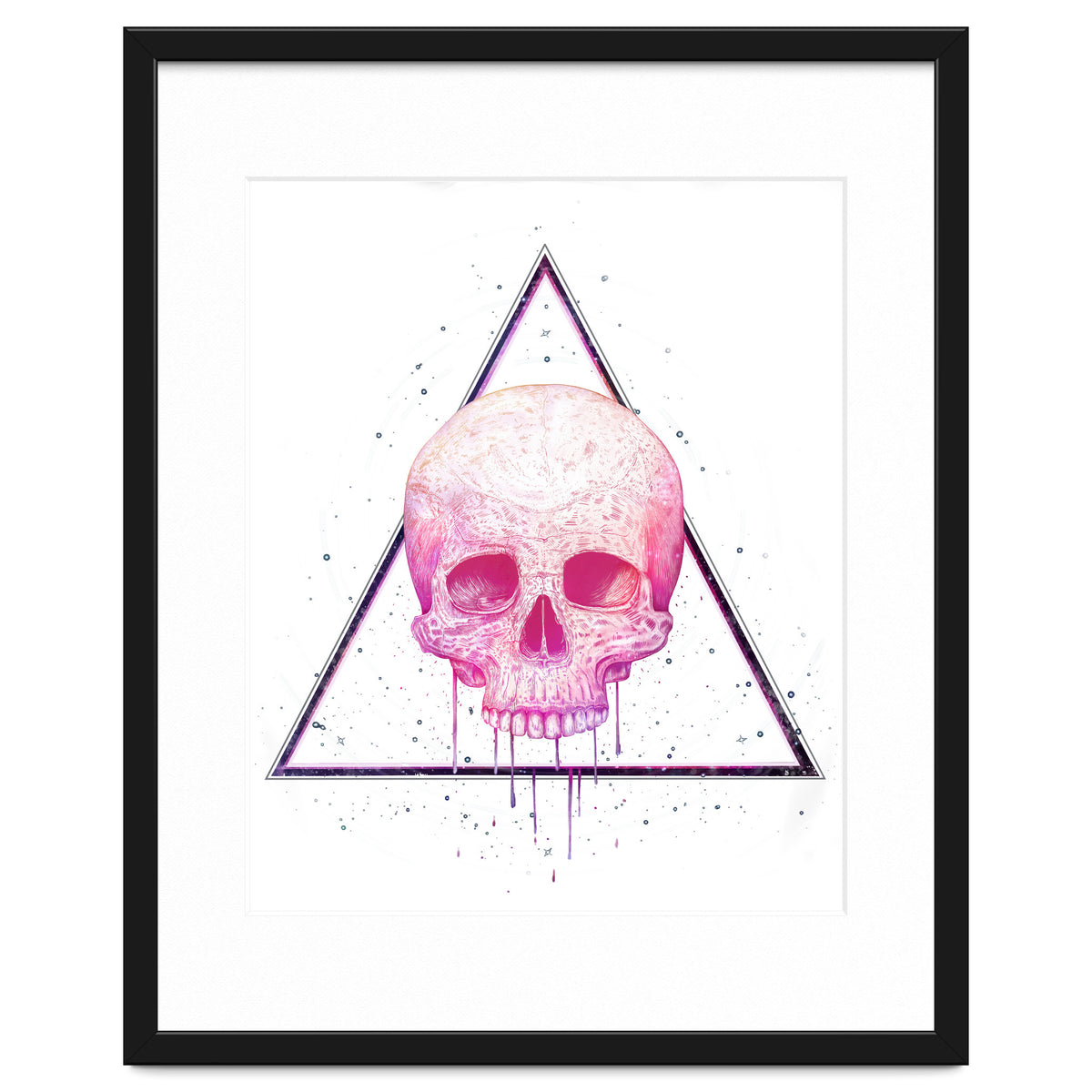Skull In Triangle