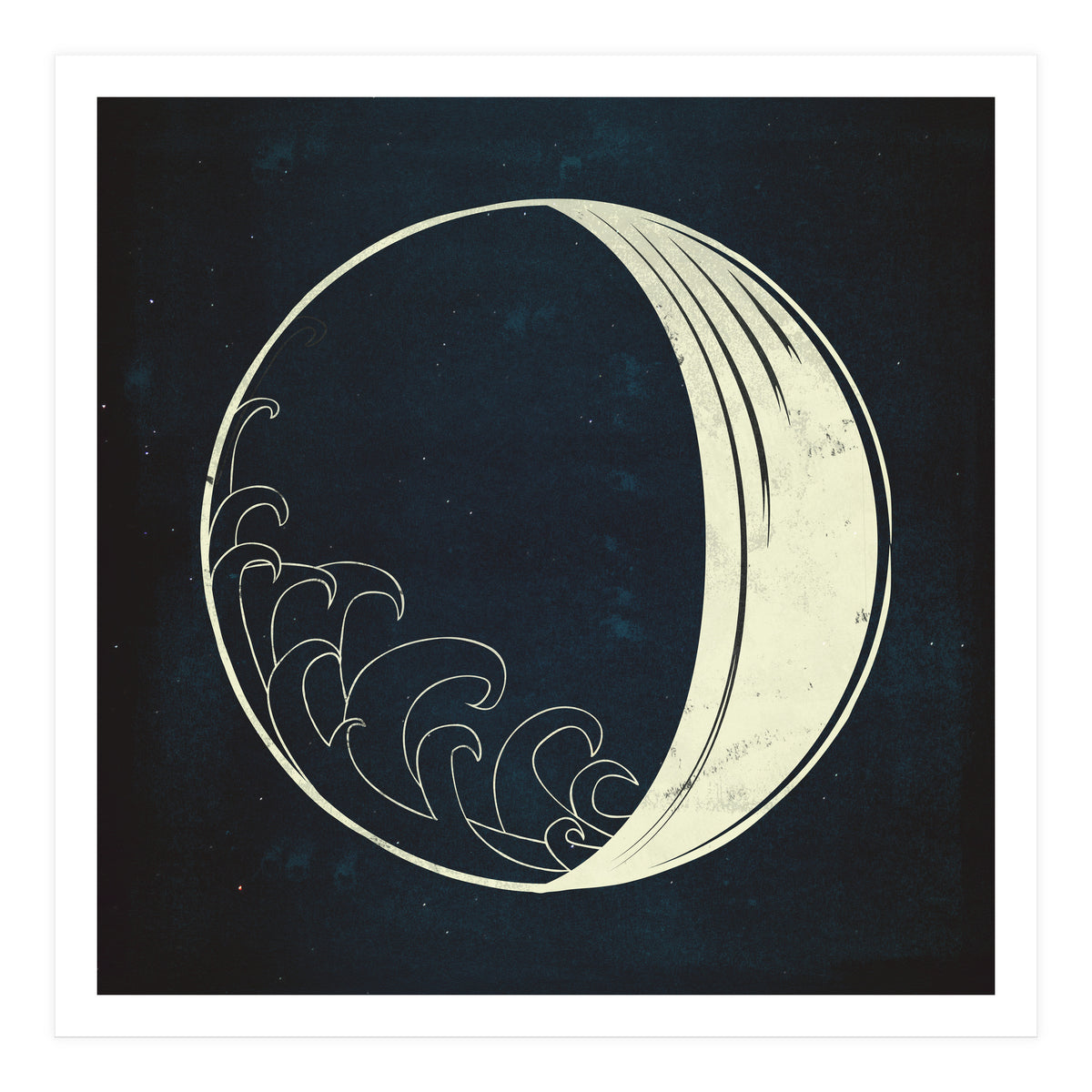 Tidal moon (Print Only)