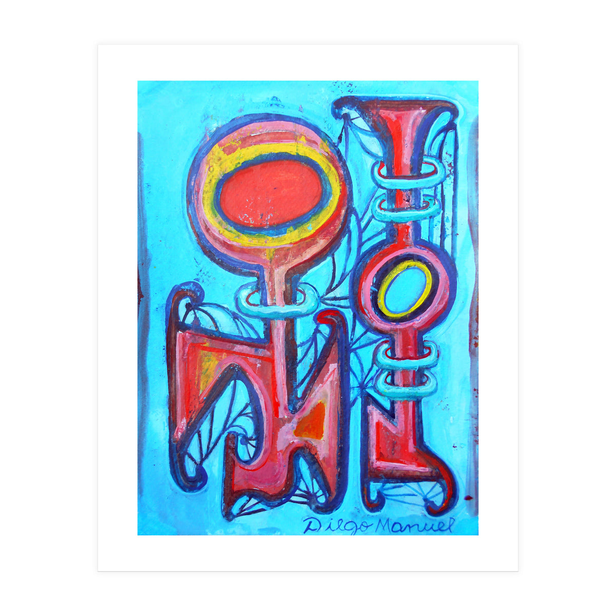 Pop Abstracto 2021 5 (Print Only)