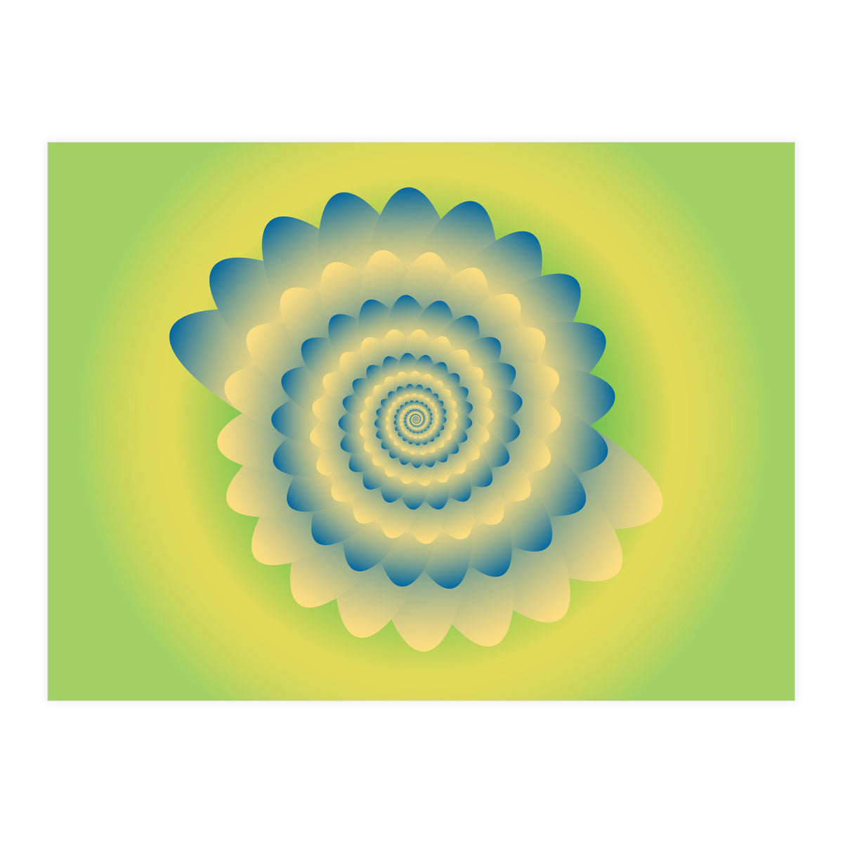 3D Flower Art (Print Only)