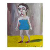 Light Blue Dress Girl (Print Only) thumbnail
