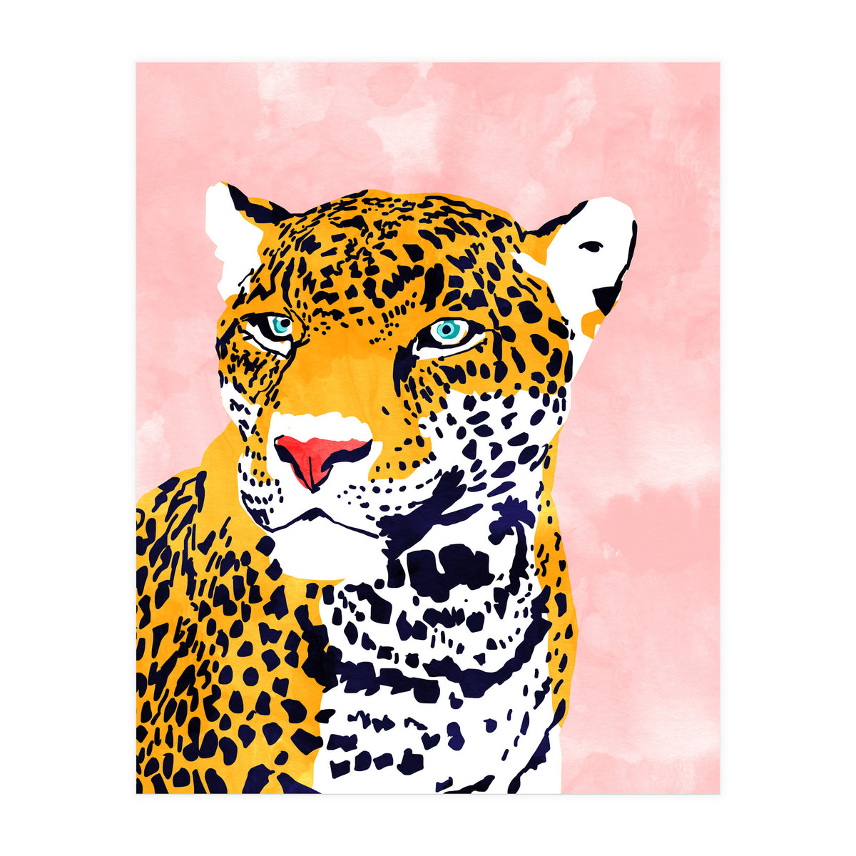 The Leopard Portrait (Print Only)