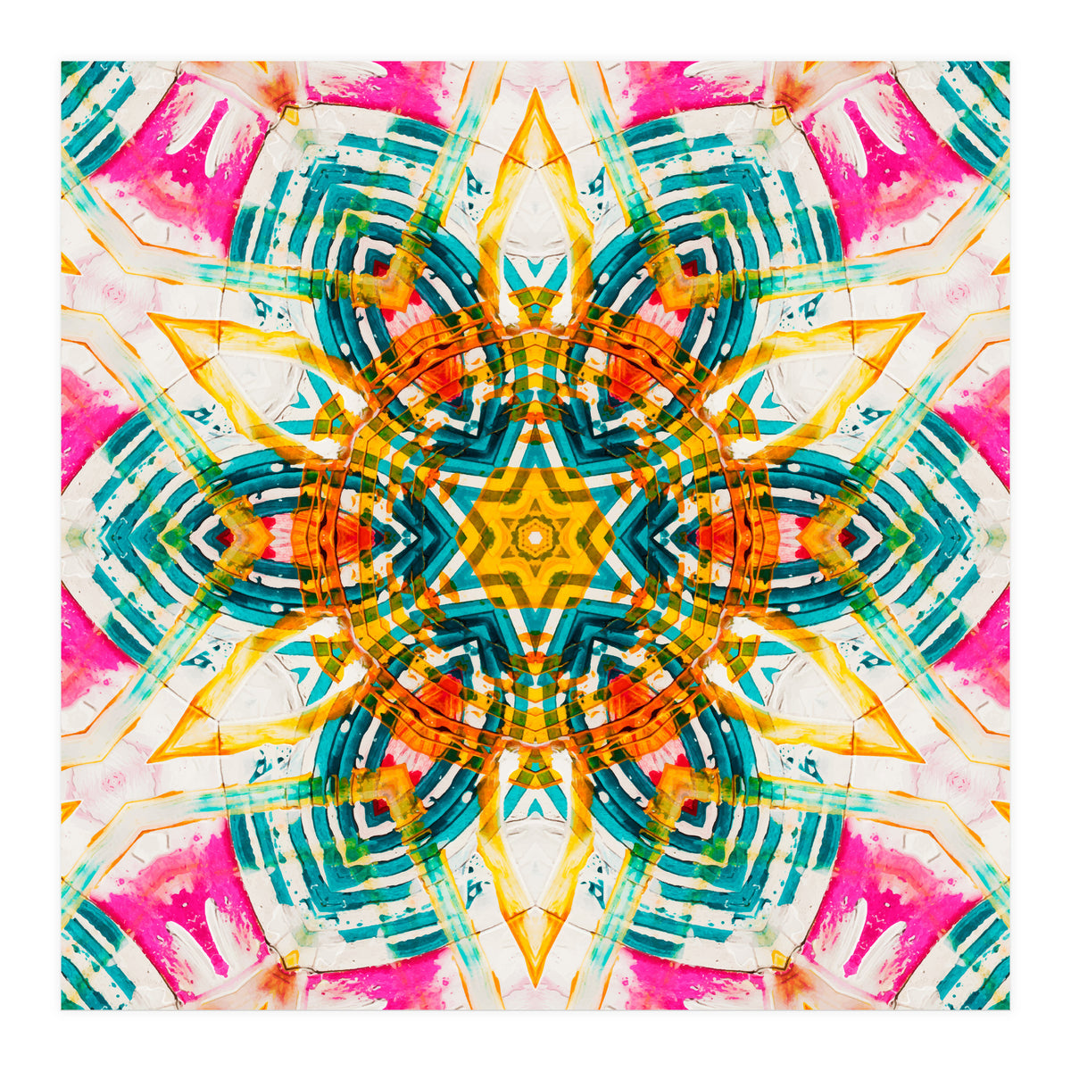 Kaleido Mandala V2 (Print Only)