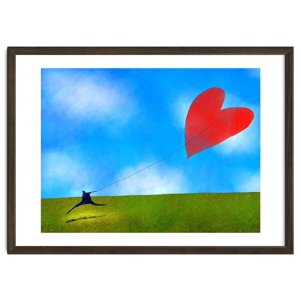 Heart Kite