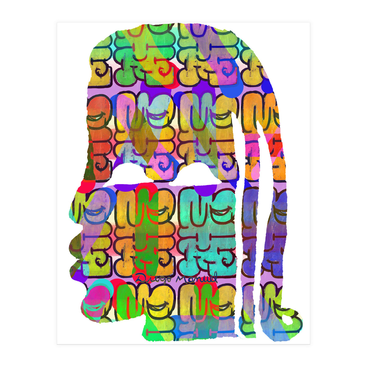 Abstracto Pop Nuevo B 7 Copia (Print Only)