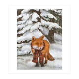 Winter Fox (Print Only) thumbnail