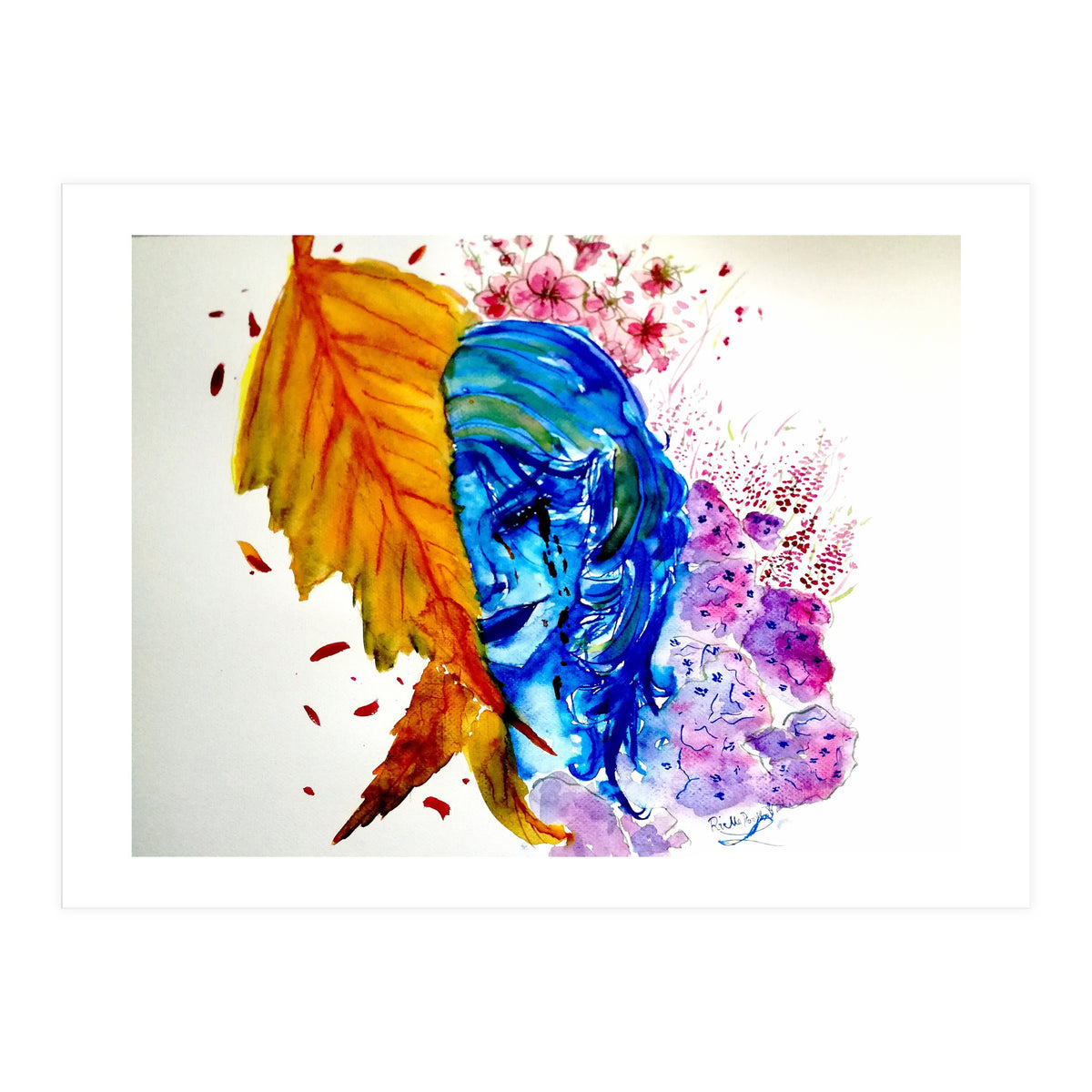 Blue Emotion (Print Only)