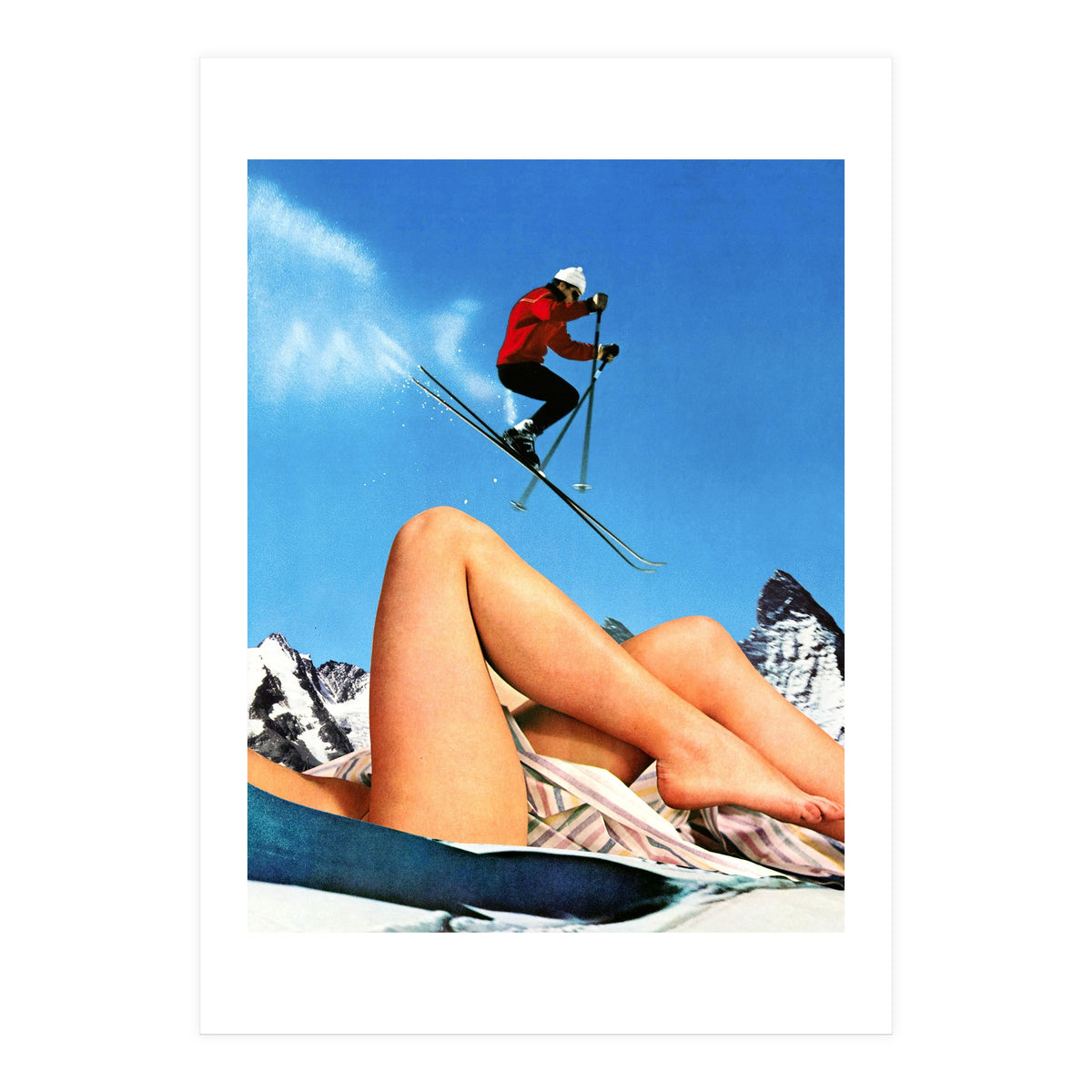 Skiing Time (Print Only)