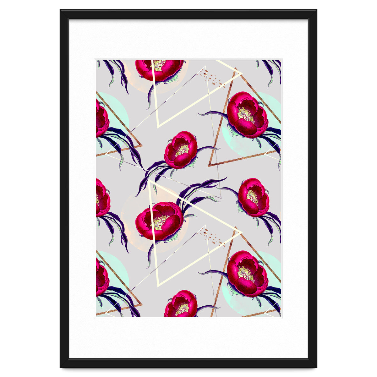 Flowery blooming with geometric II