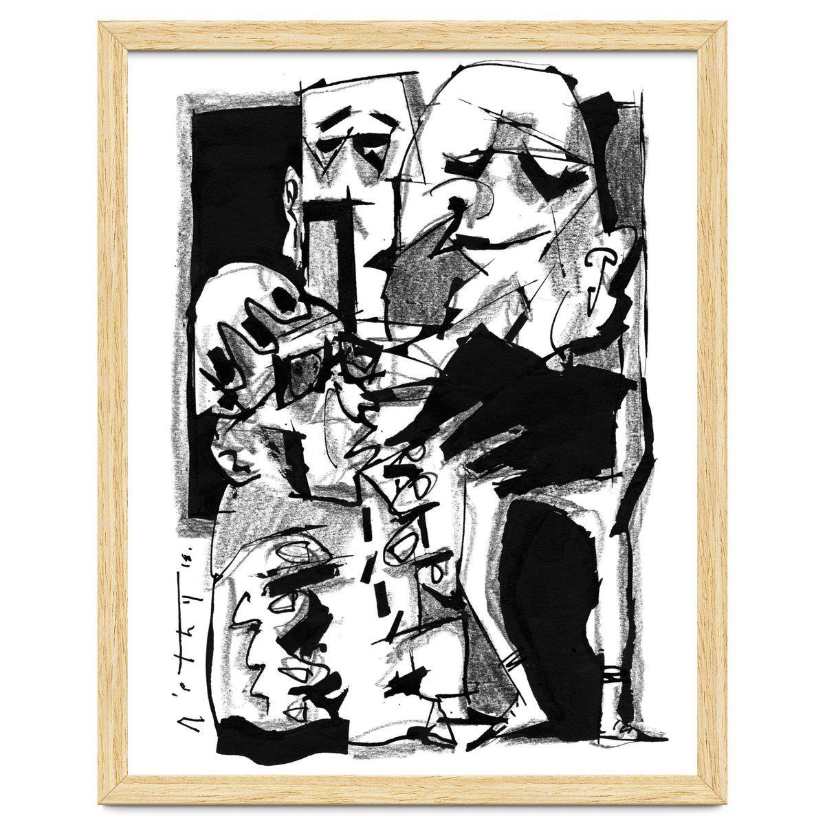 Chapter One: Never Talk With Strangers - b&w