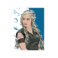 Daenerys Targaryen Game Of Thrones (Print Only)