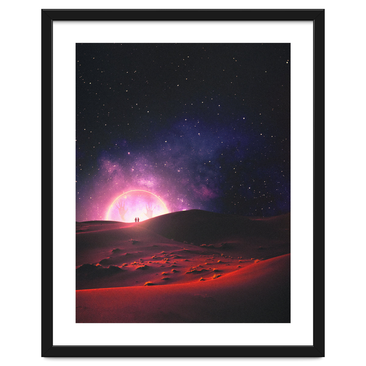 Night Over The Dunes