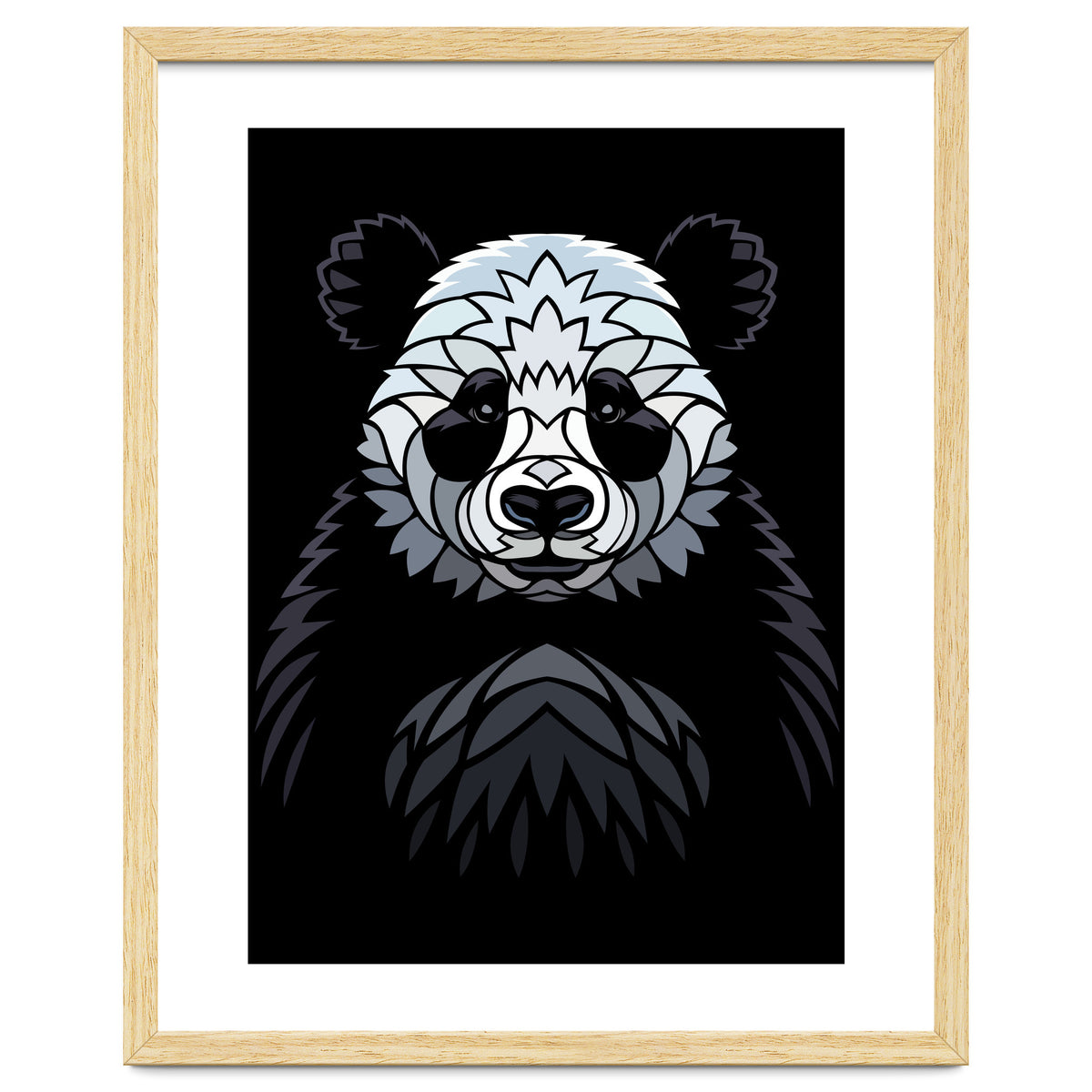 Tribal frontal Panda