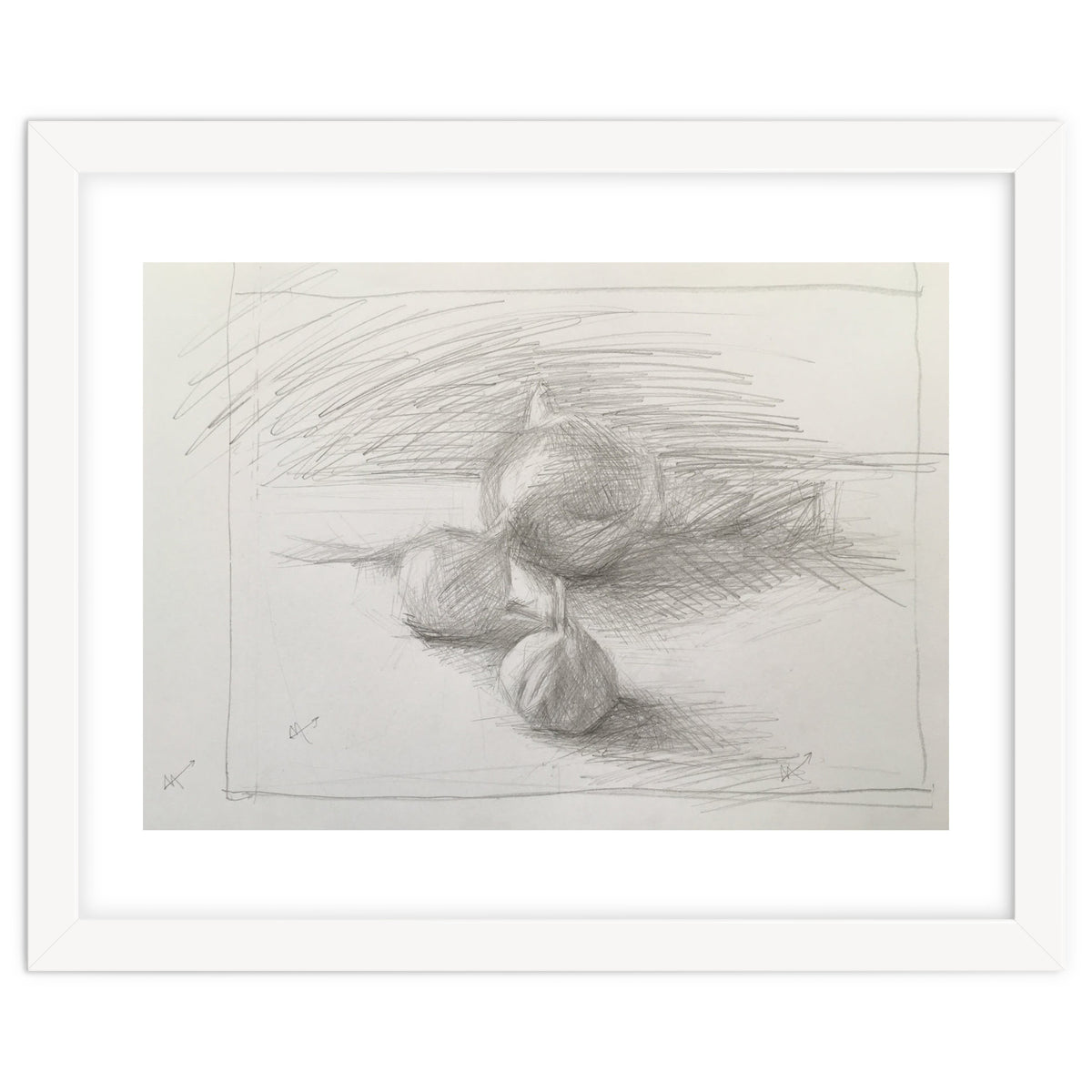 Still Life with Three Veg