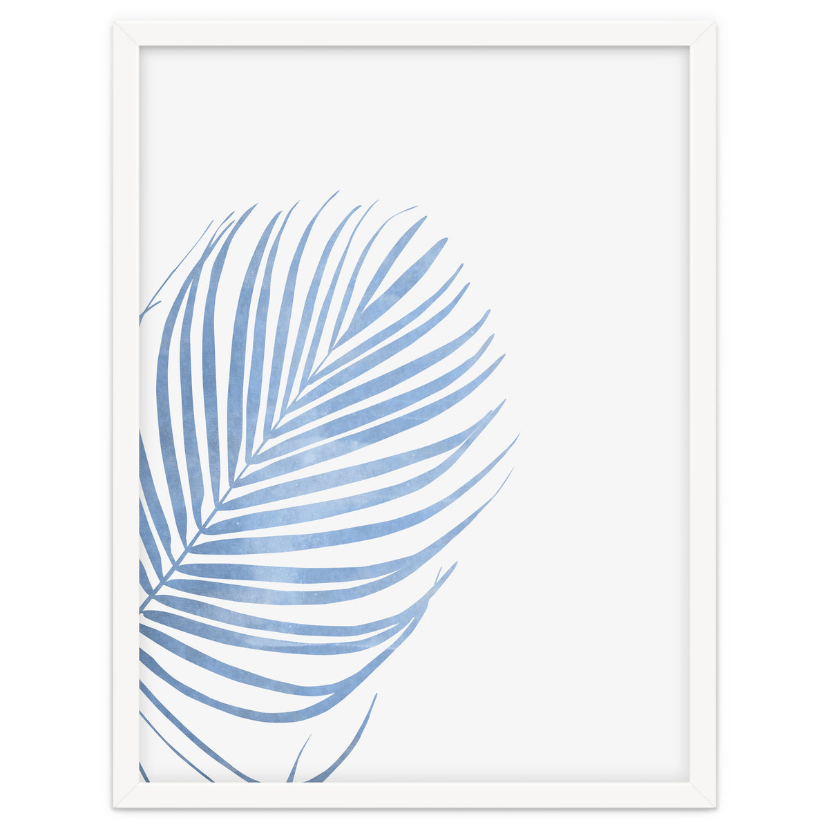 Blue Palm Leaf
