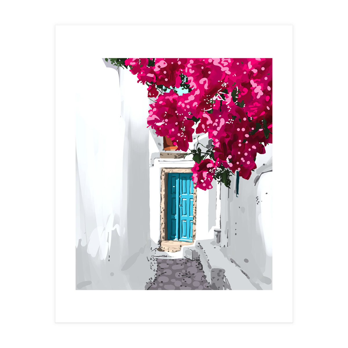 Greek Hideout (Print Only)