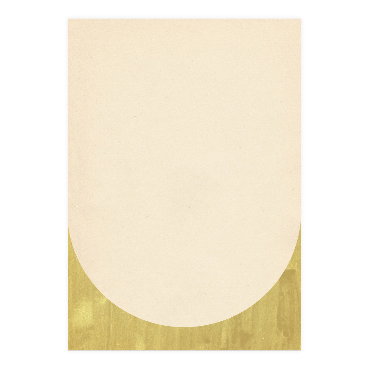 Soft green arch shape (Print Only)