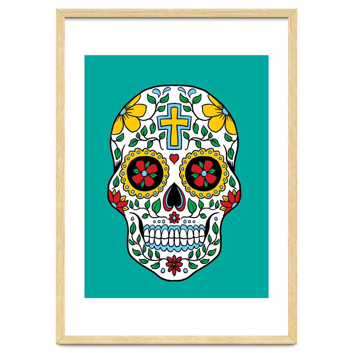 Colorful Skull III